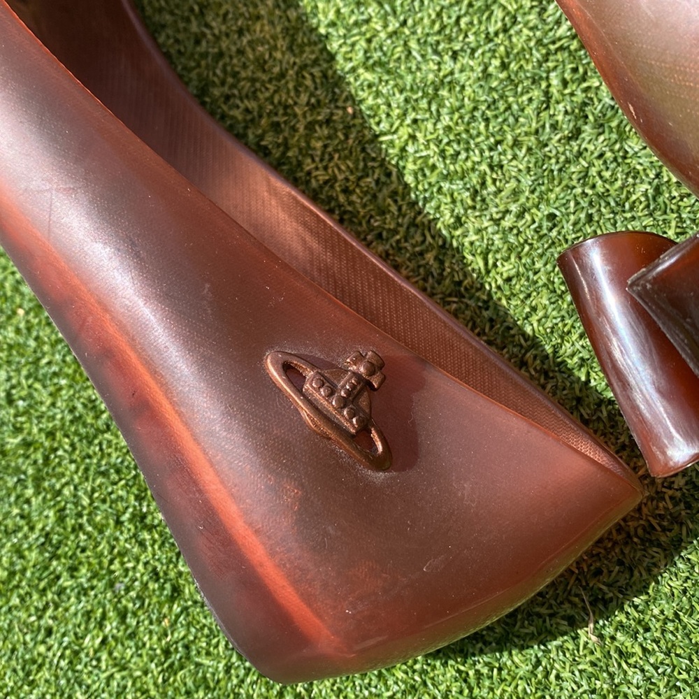 [Vivienne Westwood + Melissa] Bow Flats - Picture 5 of 7
